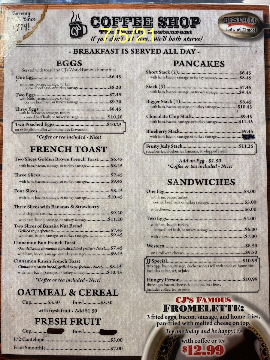 CJ's Coffee Shop - 5