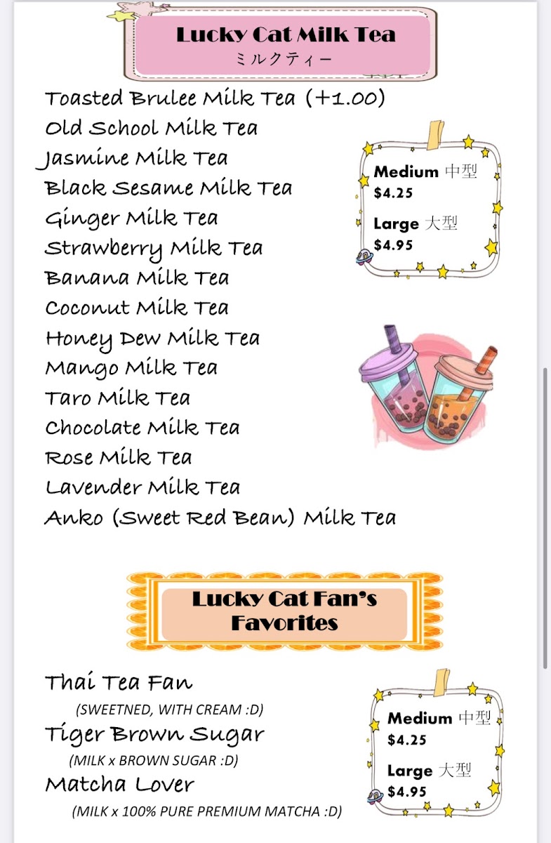 Lucky Cat Boba Tea and Taiyaki - 6