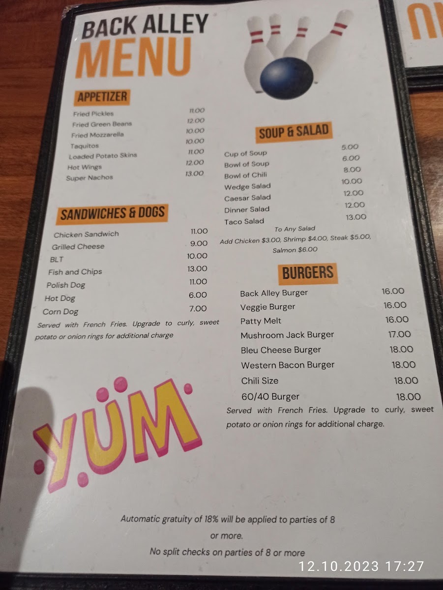 Back Alley Bowl & Grill - 5