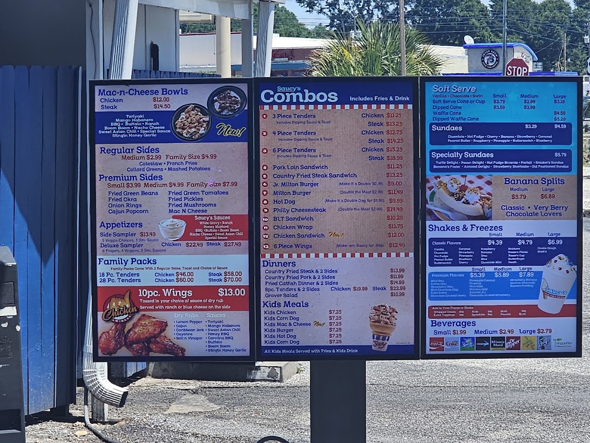 Saucy’s Frozen Treats & Tasty Eats - 1