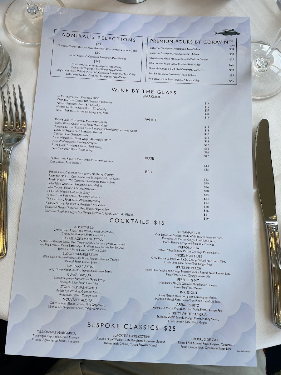 The Oceanaire Seafood Room - 1