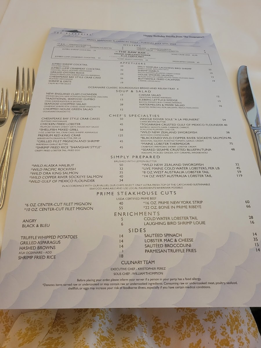 The Oceanaire Seafood Room - 4