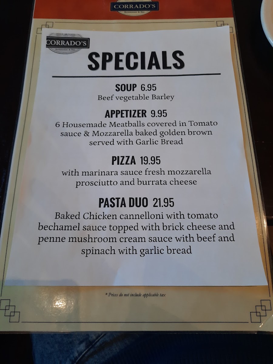 Corrados Restaurant & Bar - 1