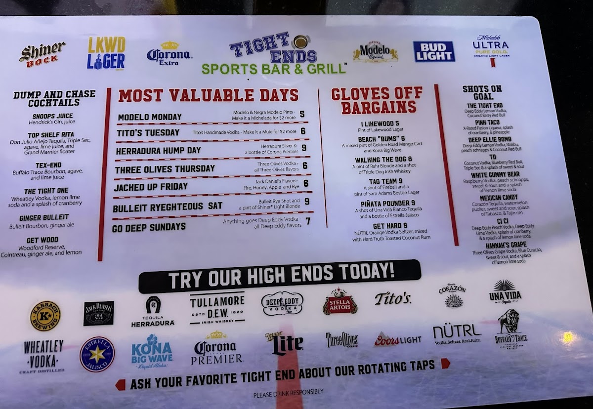 Tight Ends Sports Bar & Grill - 5