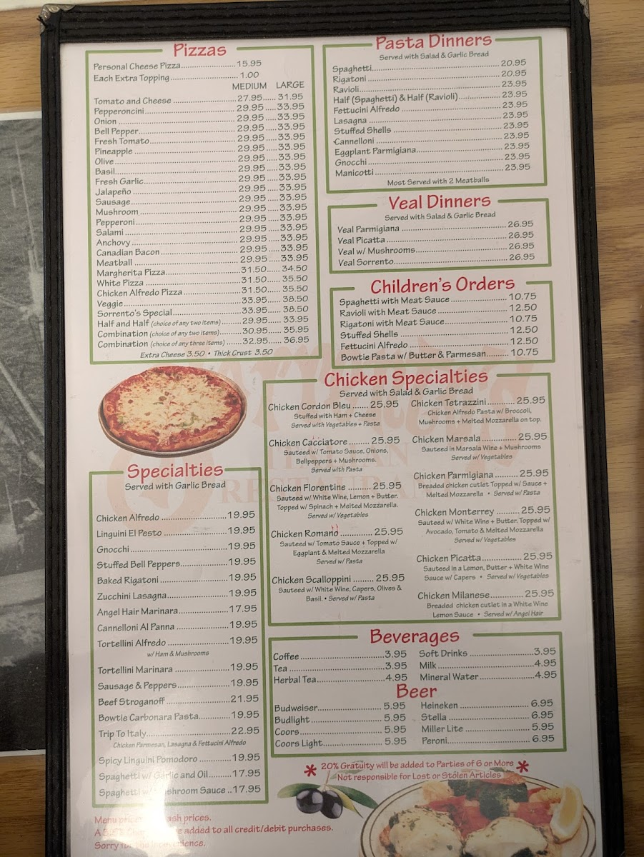 Sorrento's Pizza House - 1