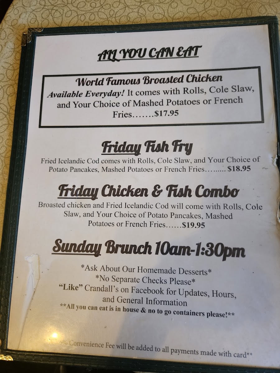 Crandall's Restaurant - 3