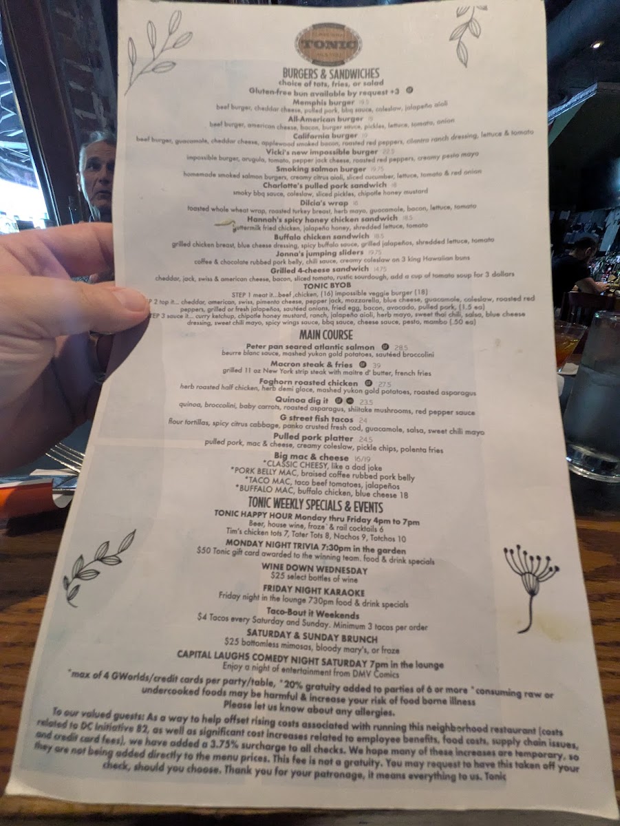 Tonic At Quigley's - 2