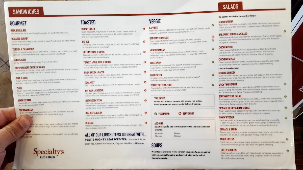 Specialty's Café & Bakery - 1