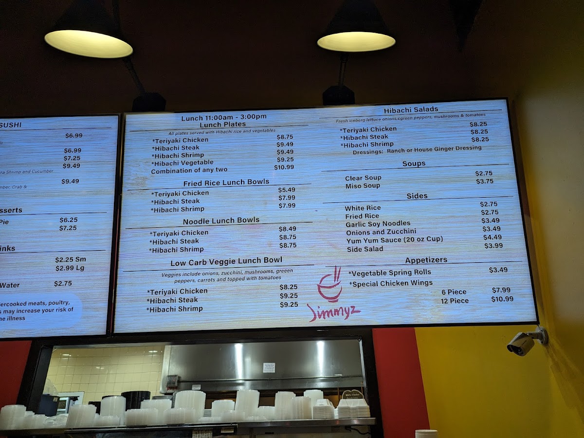 Jimmyz Original Hibachi House - 2