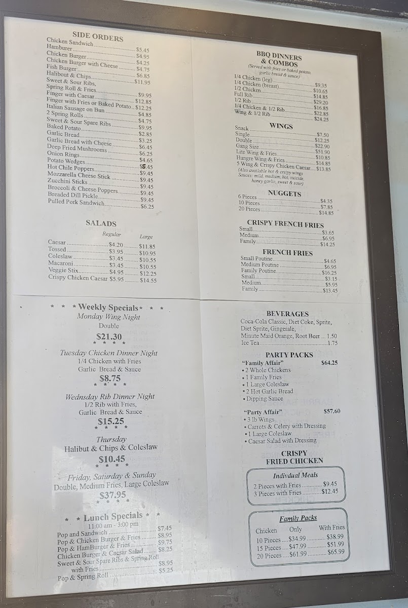 Barrie Barbeque Chicken - 1