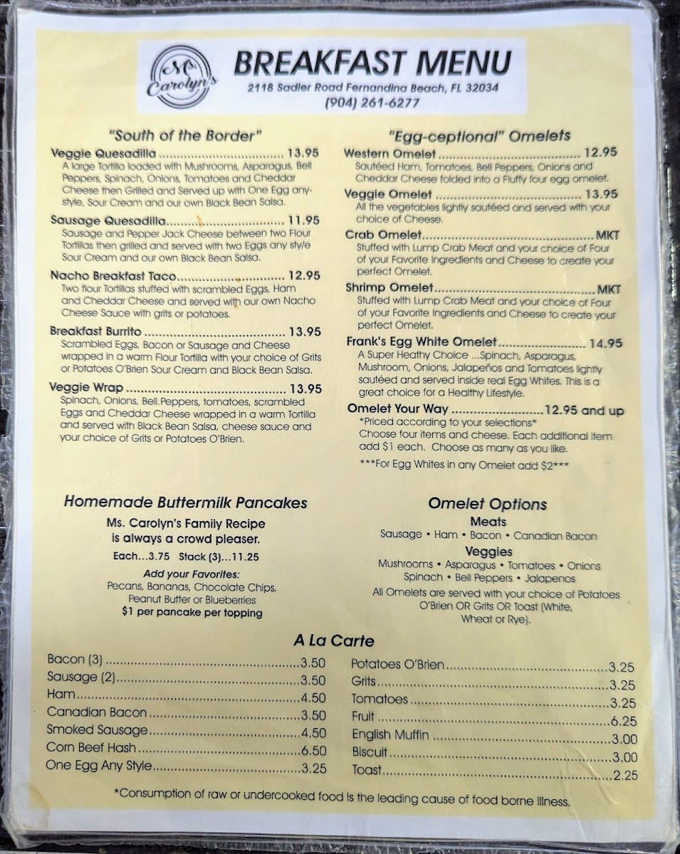 Ms. Carolyn's Restaurant - 1