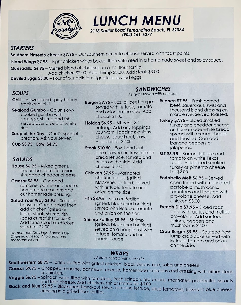 Ms. Carolyn's Restaurant - 6