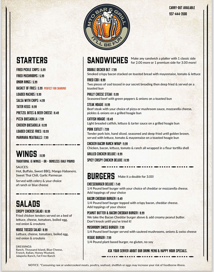 MTO Bar and Grill - 1