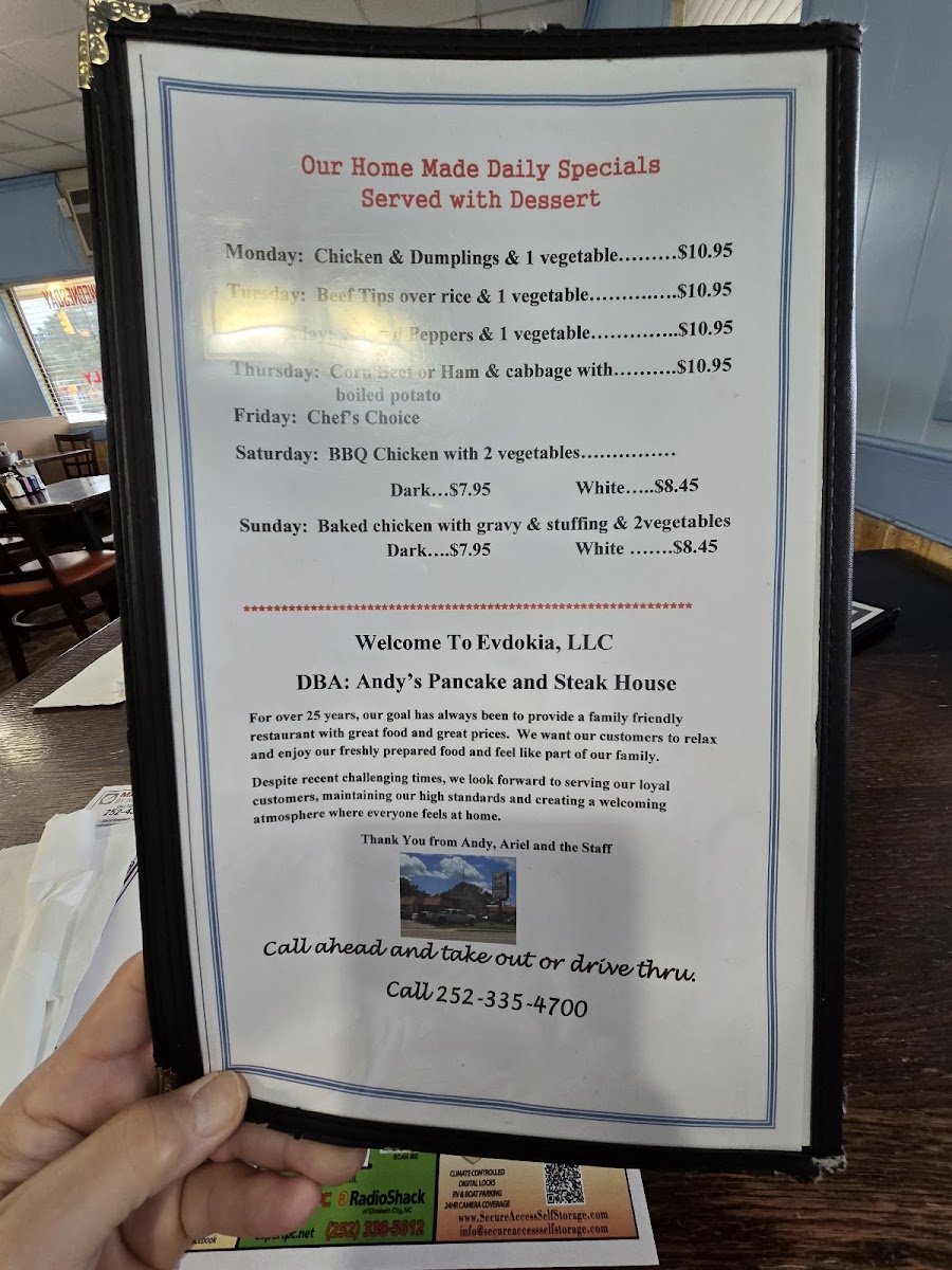 Andy's Pancake & Steak House - 5