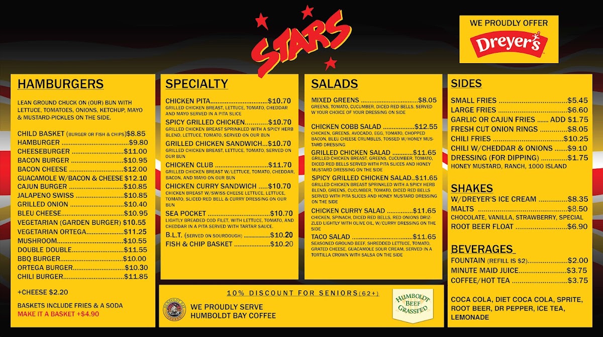 Stars Hamburgers Arcata - 1