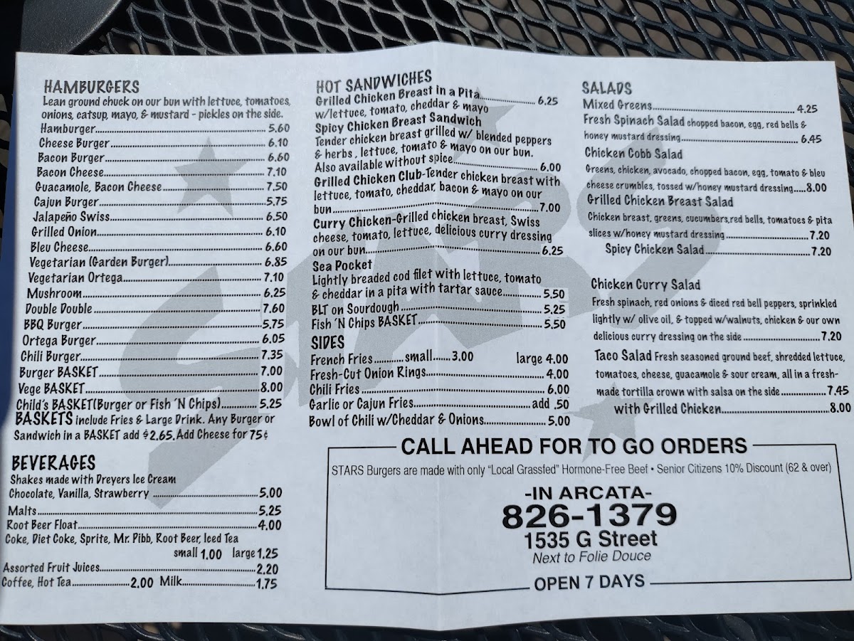 Stars Hamburgers Arcata - 5