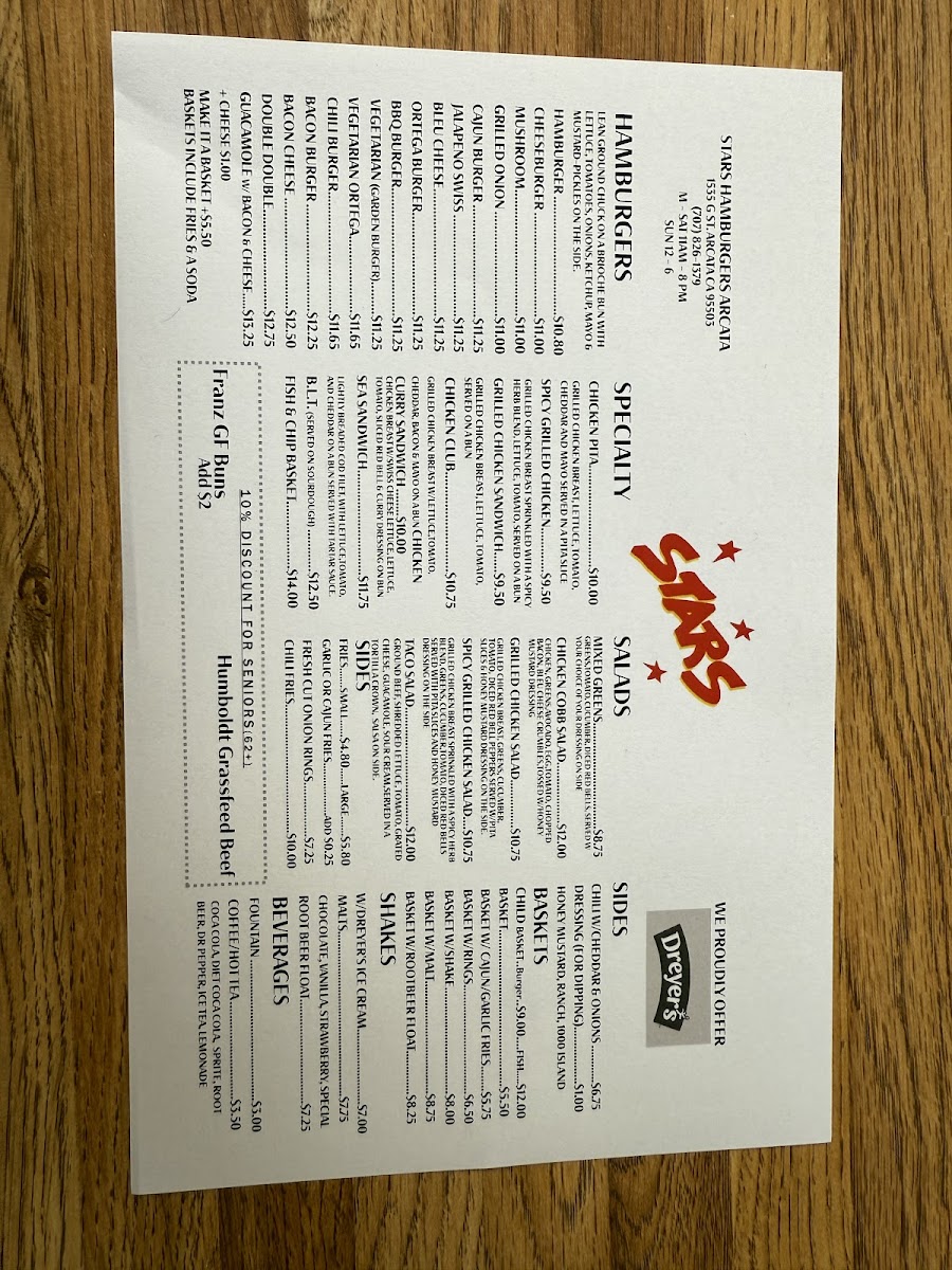 Stars Hamburgers Arcata - 7