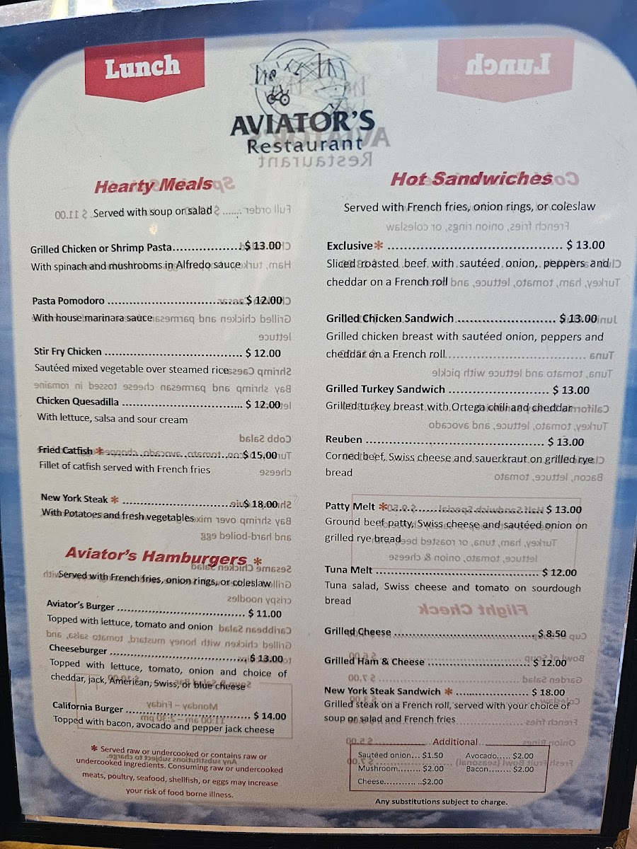 Aviator's Restaurant & Catering - 1