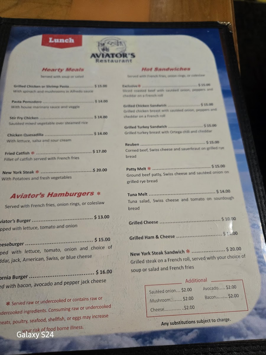 Aviator's Restaurant & Catering - 8
