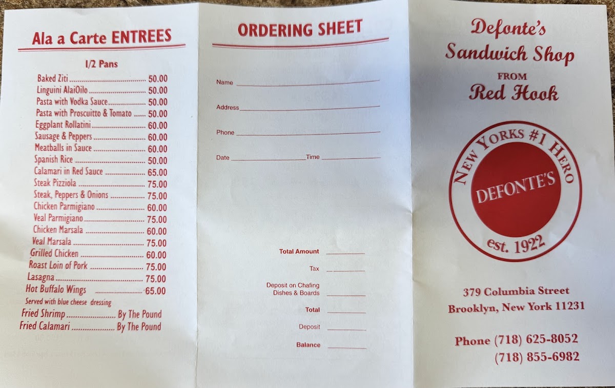 Defonte's Sandwich Shop - 2