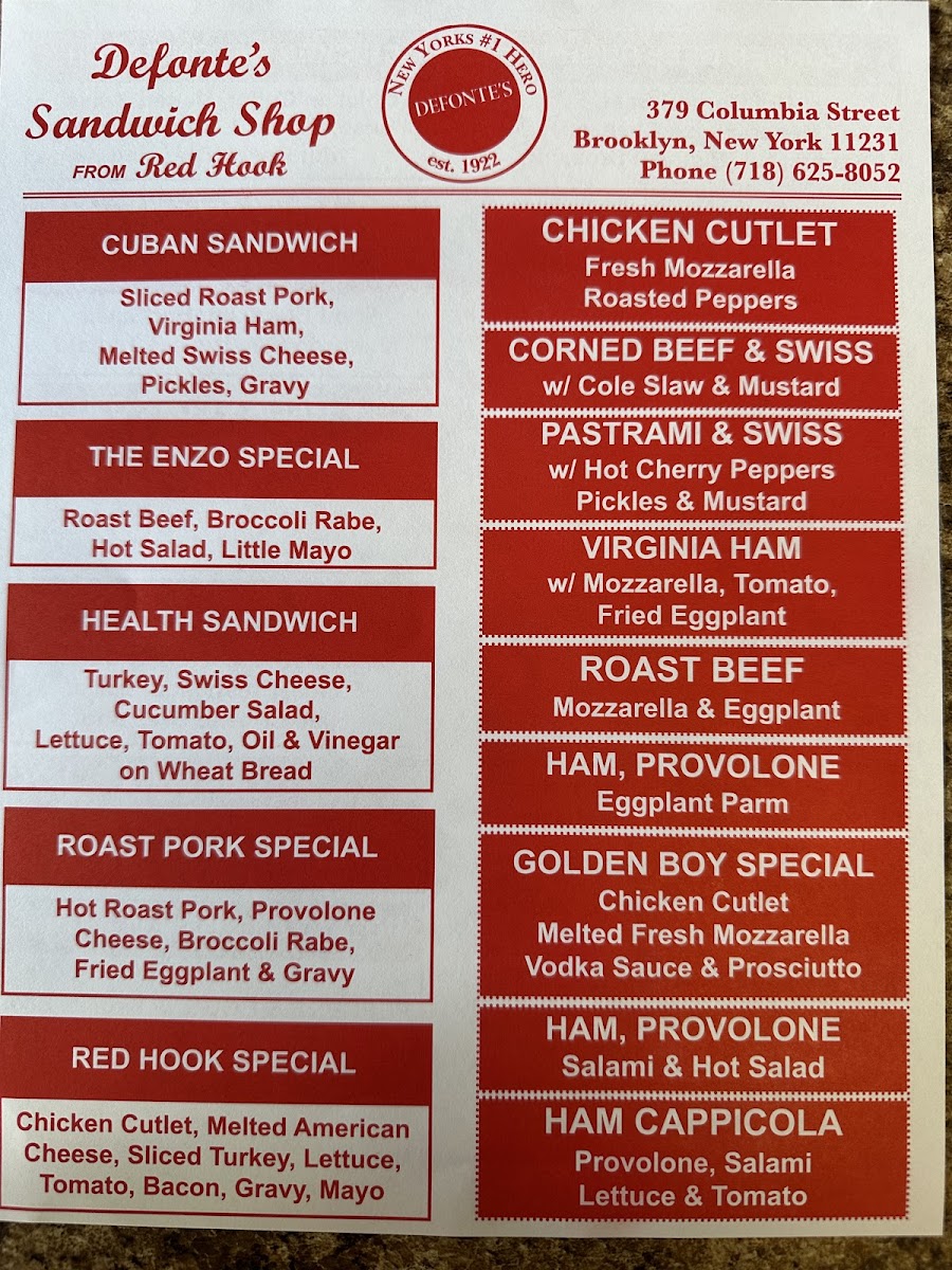 Defonte's Sandwich Shop - 3