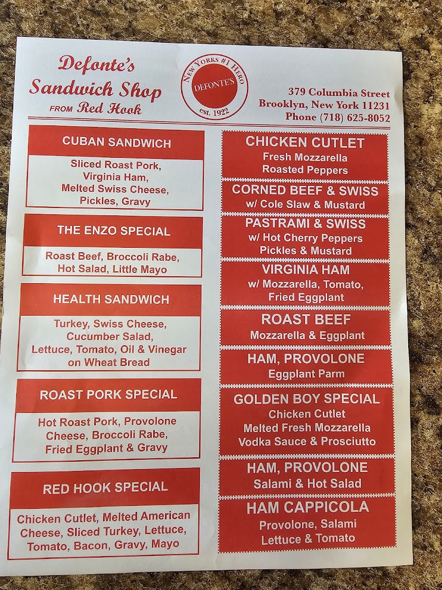 Defonte's Sandwich Shop - 4