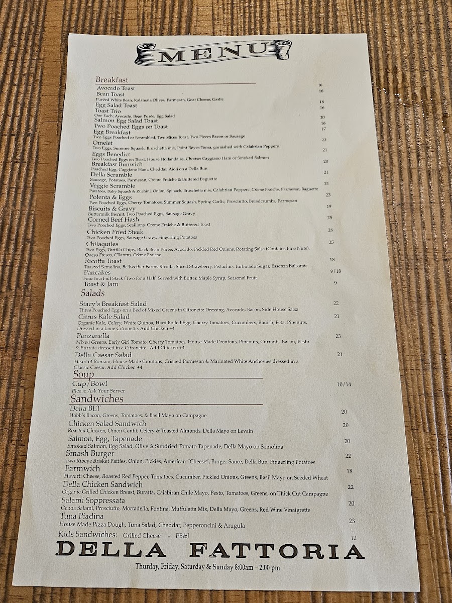 Della Fattoria Downtown Café - 1