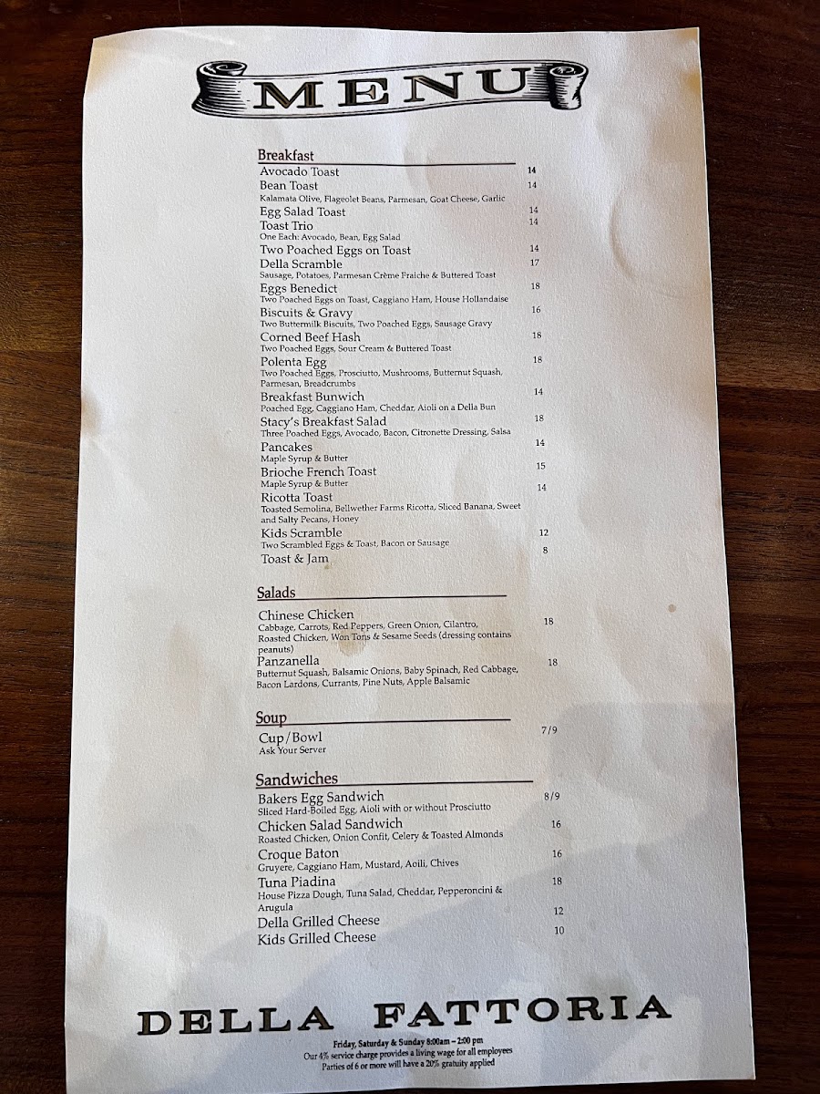 Della Fattoria Downtown Café - 4