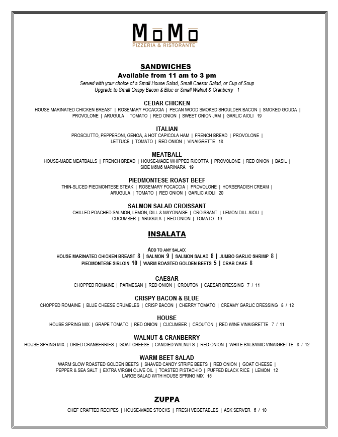 MōMō Pizzeria & Ristorante - 2