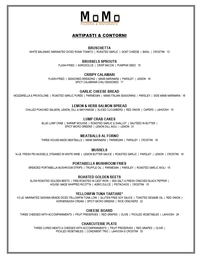 MōMō Pizzeria & Ristorante - 5