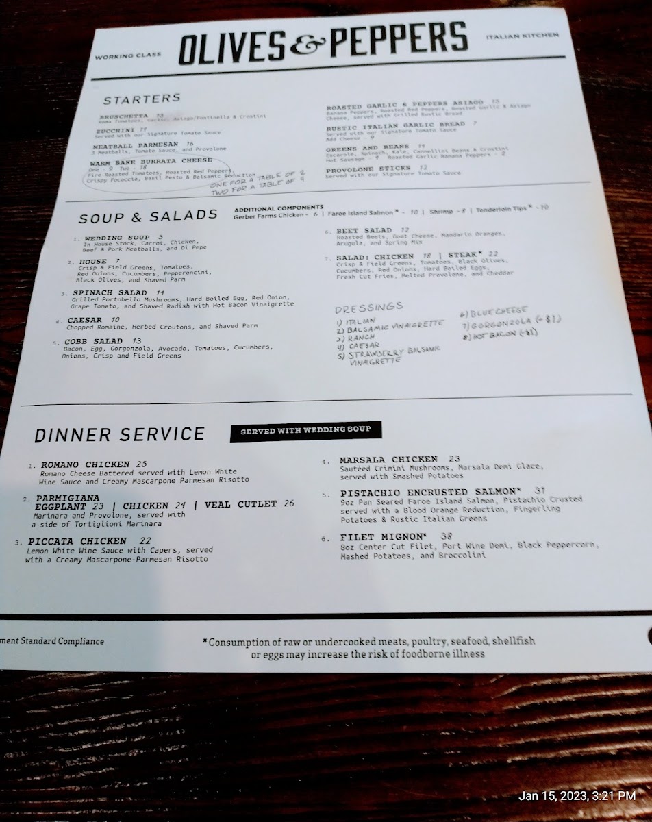 Olives & Peppers - 10