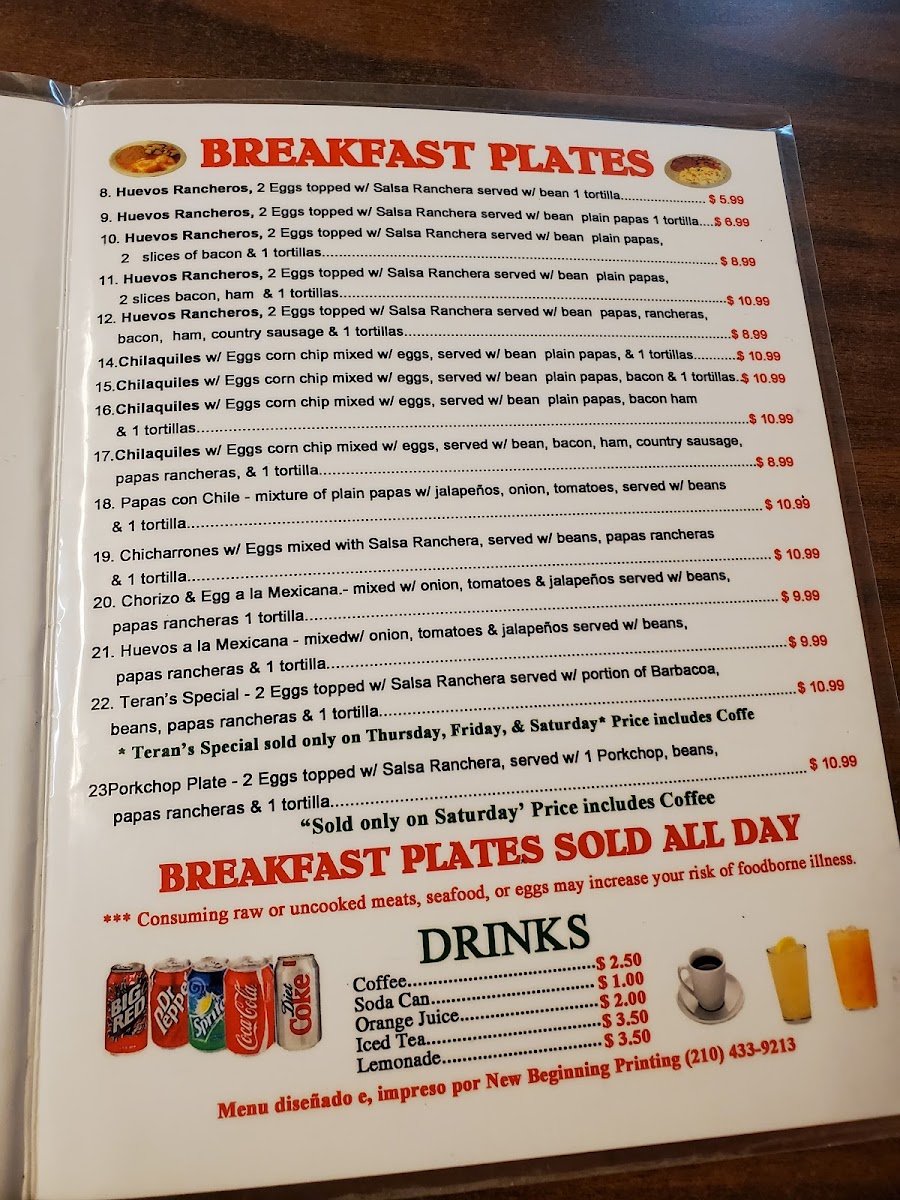 Teran's Cafe (Mexican Food Specialists) - 2