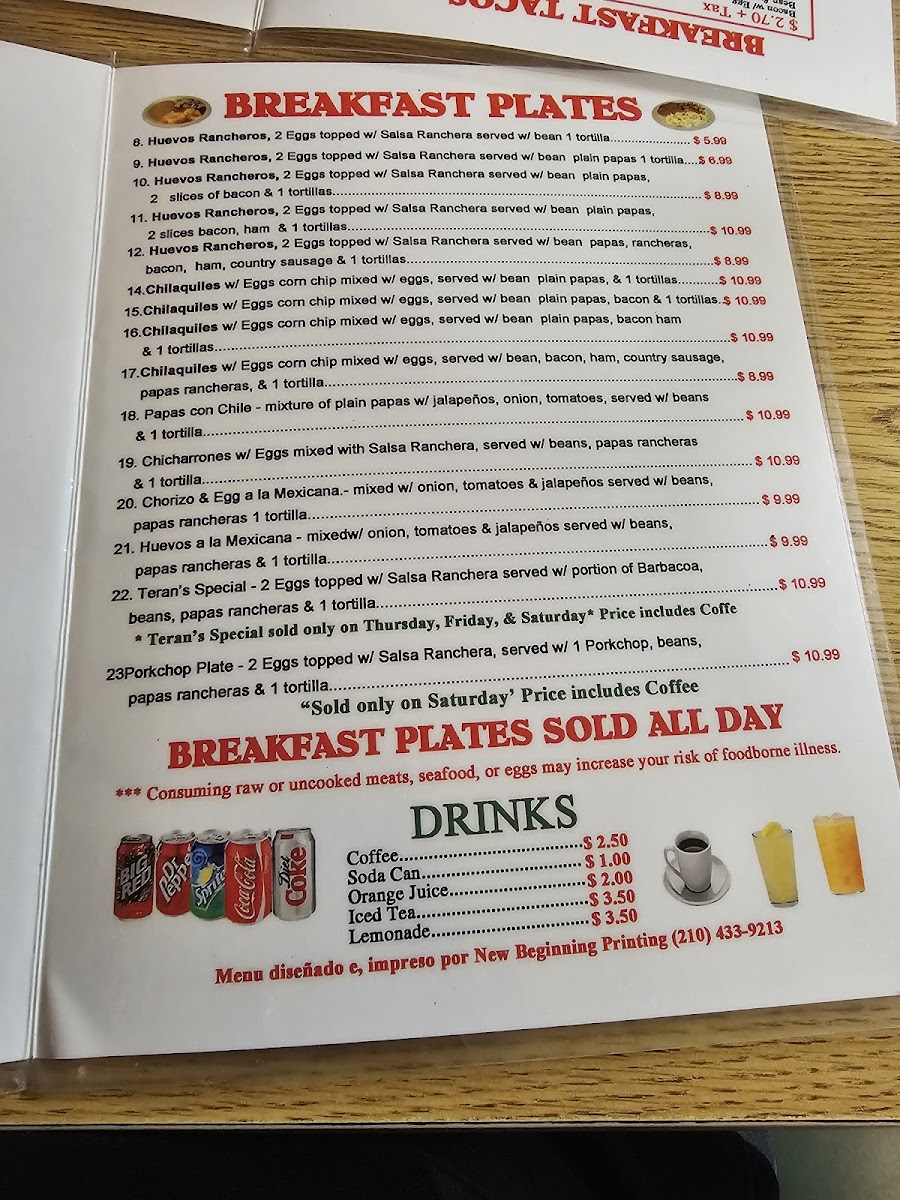 Teran's Cafe (Mexican Food Specialists) - 9