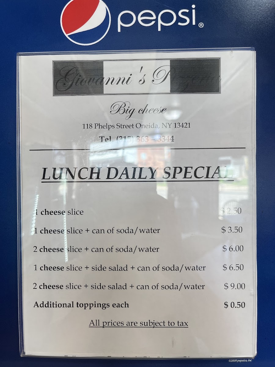 Giovanni's The Big Cheese - 6