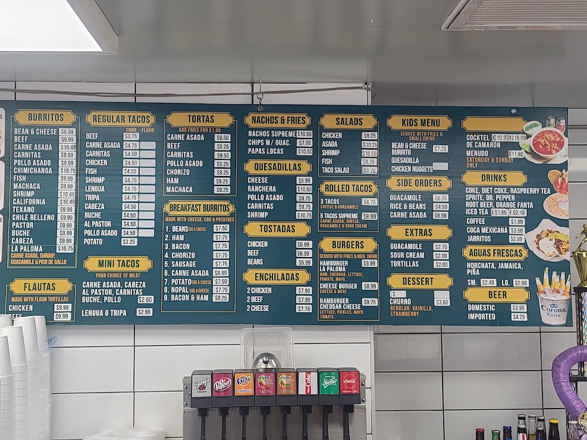 La Paloma Mexican Food - 3