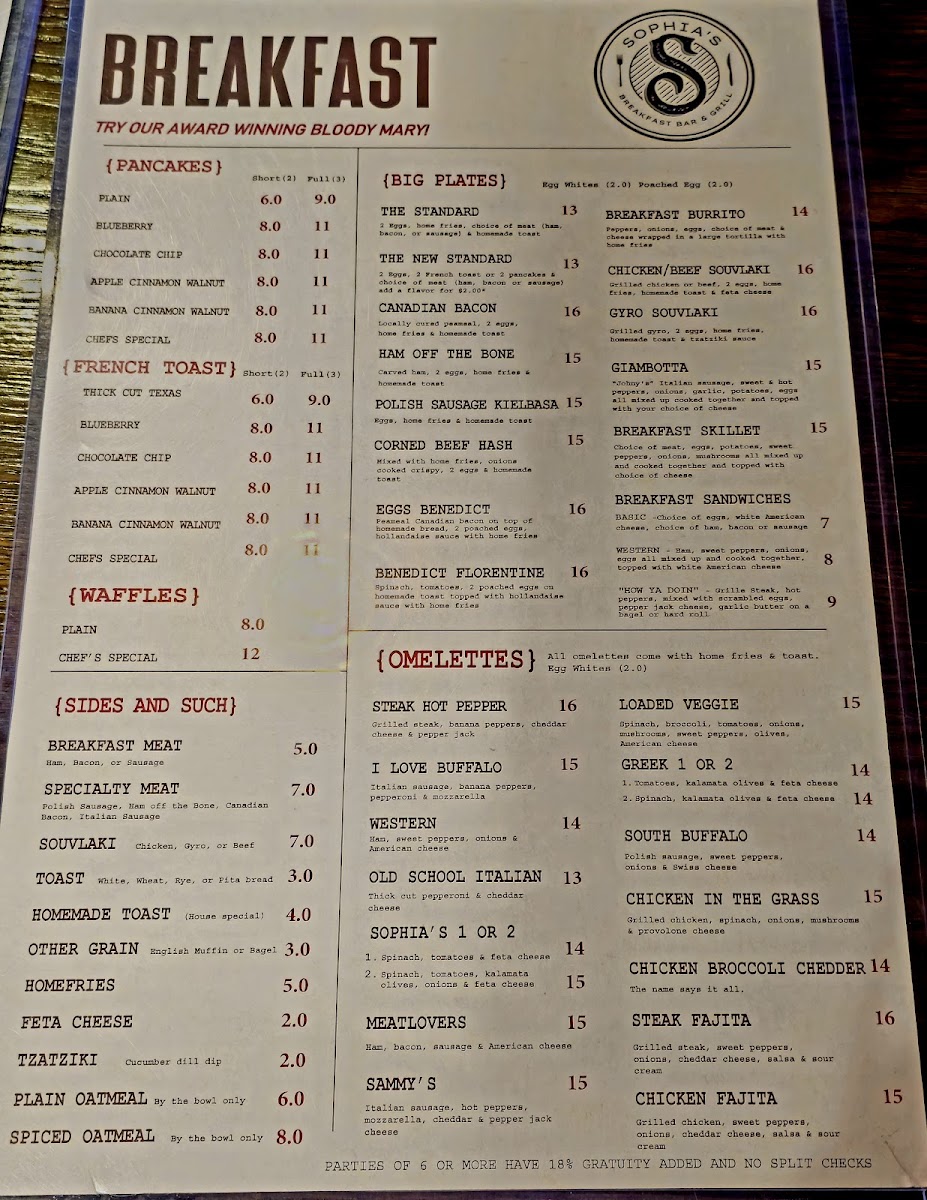 Sophia's Restaurant - 3