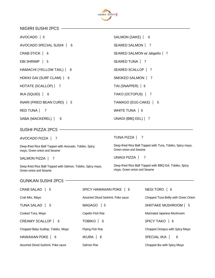 Kenko sushi - 1