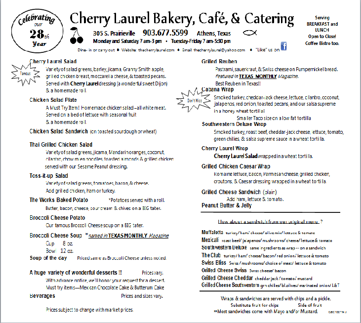 Cherry Laurel Bakery, Cafe & Catering - 2