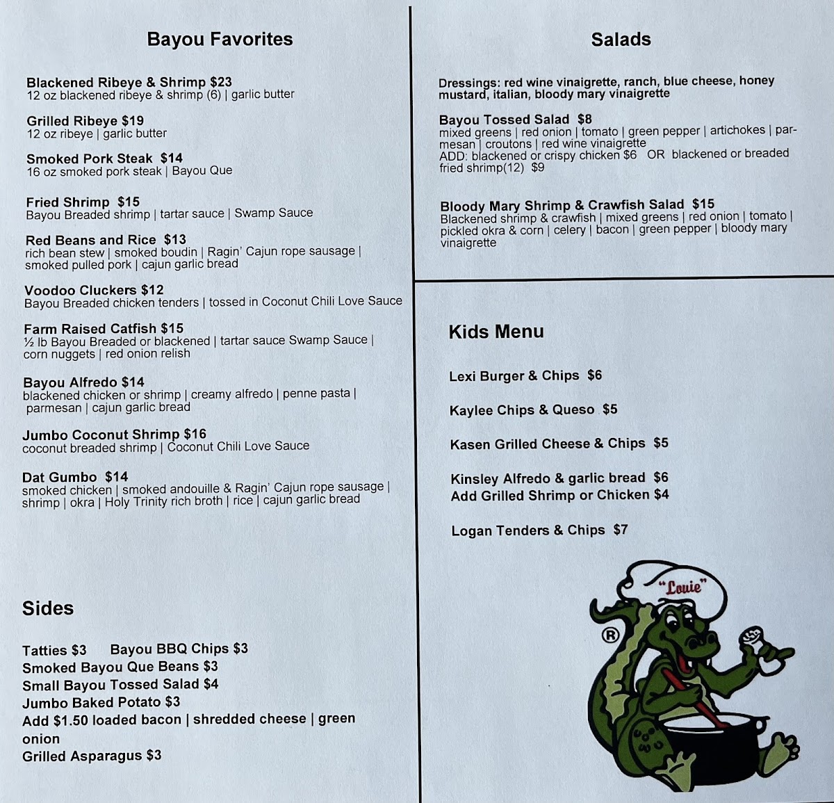 The Bayou Cajun Smokehouse - 2