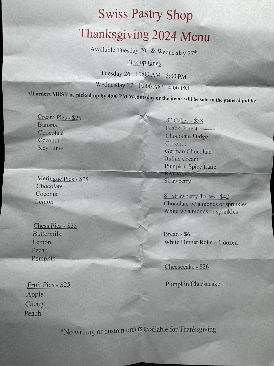 Swiss Pastry Shop - 1