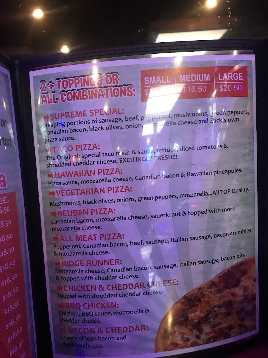 Zack's Place Pizza - 5