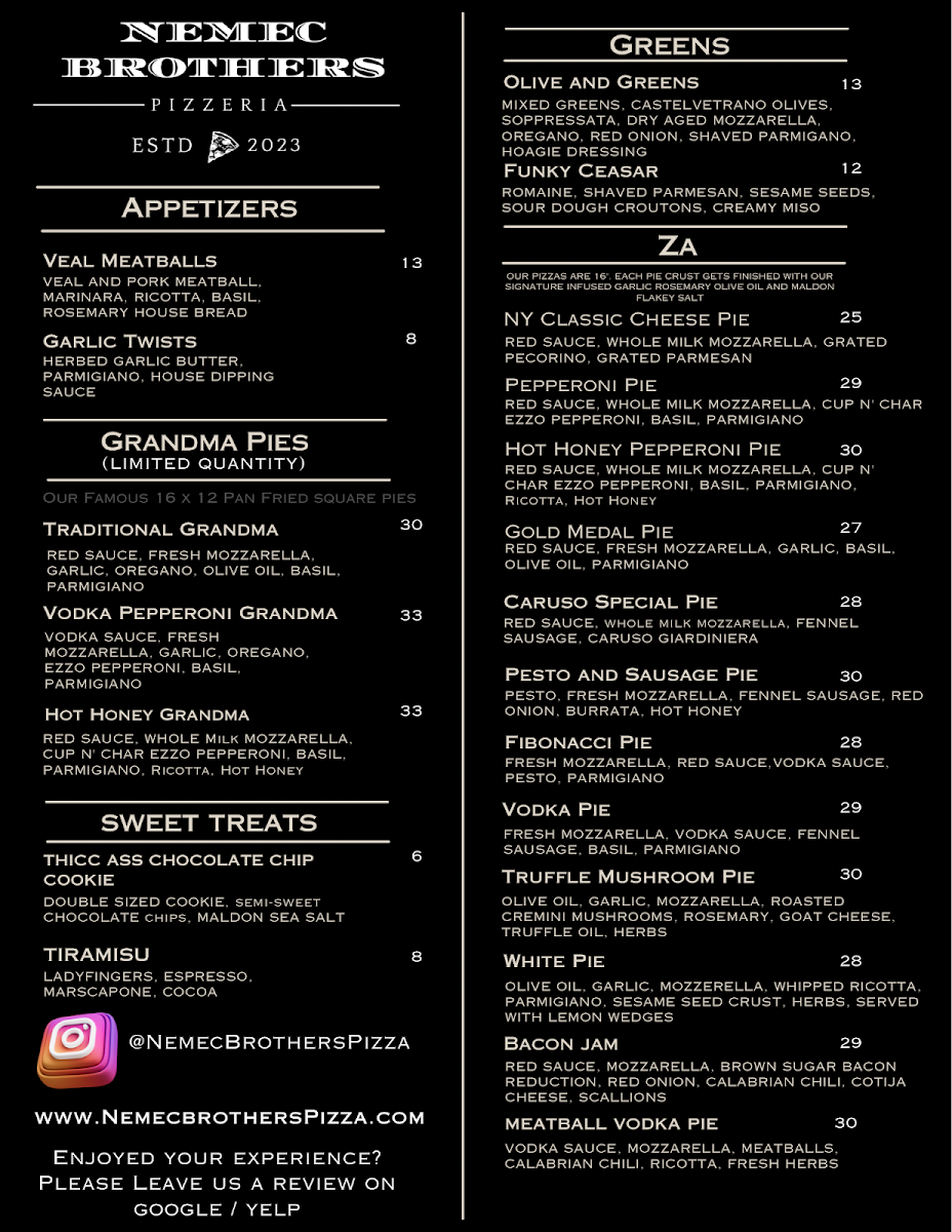 Nemec Brothers Pizzeria - 1