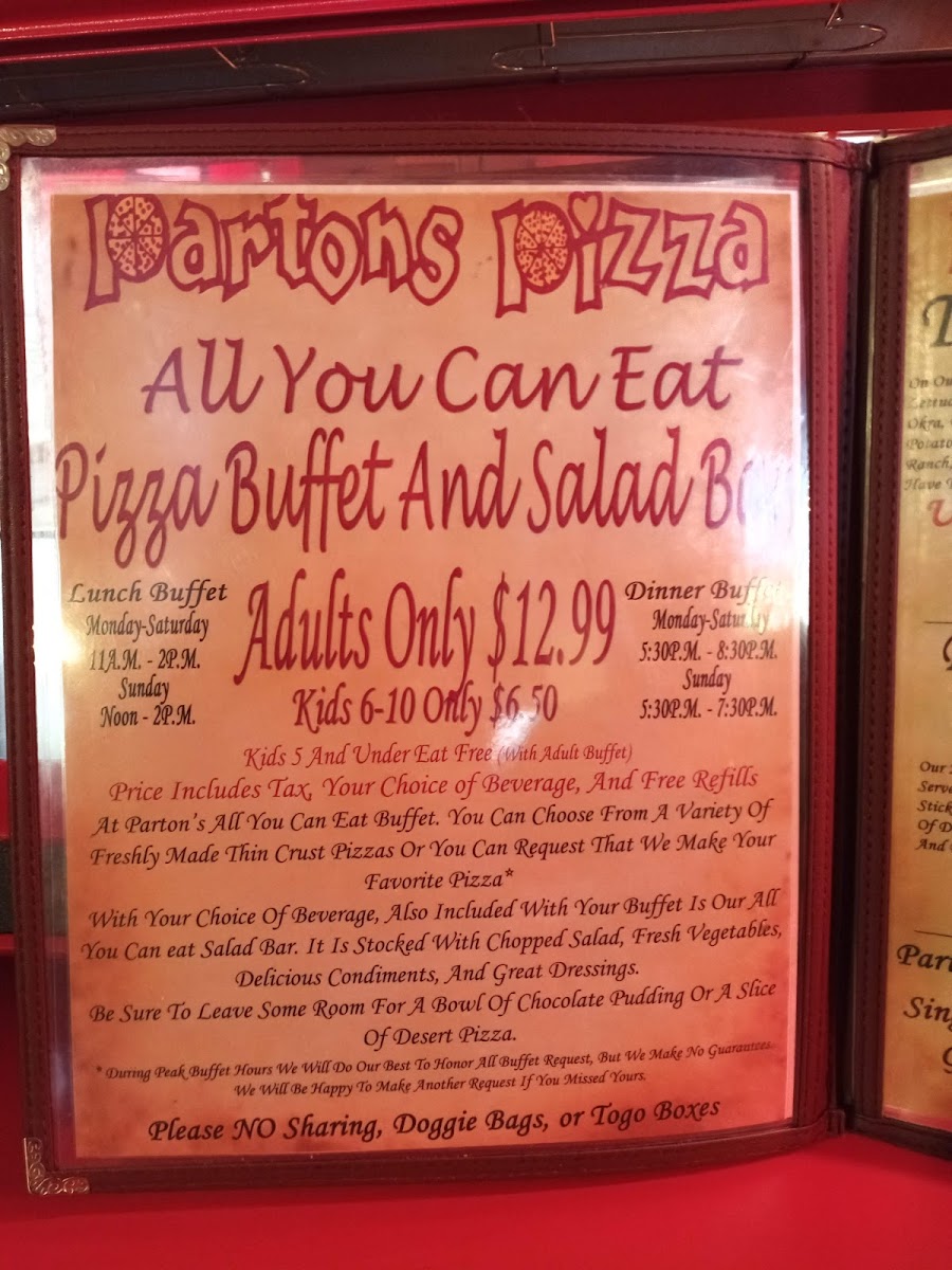 Parton's Pizza - 5