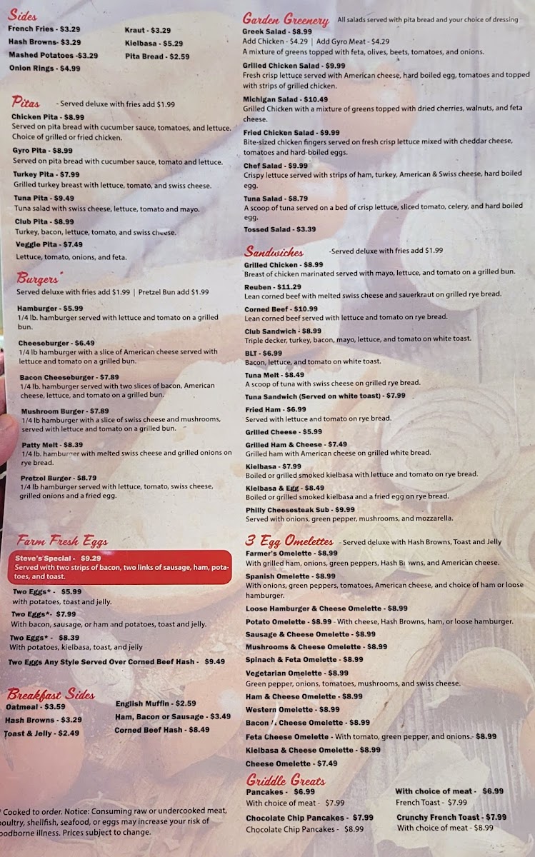 Steve's Family Dining Livonia - 2