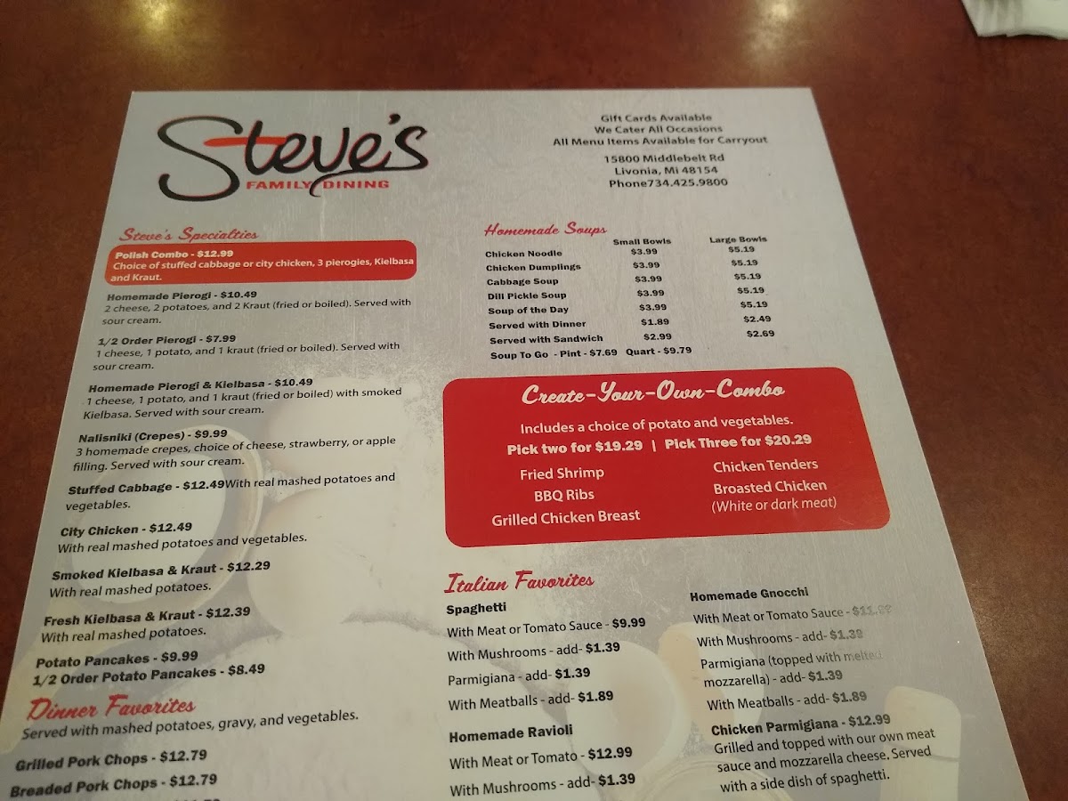 Steve's Family Dining Livonia - 5