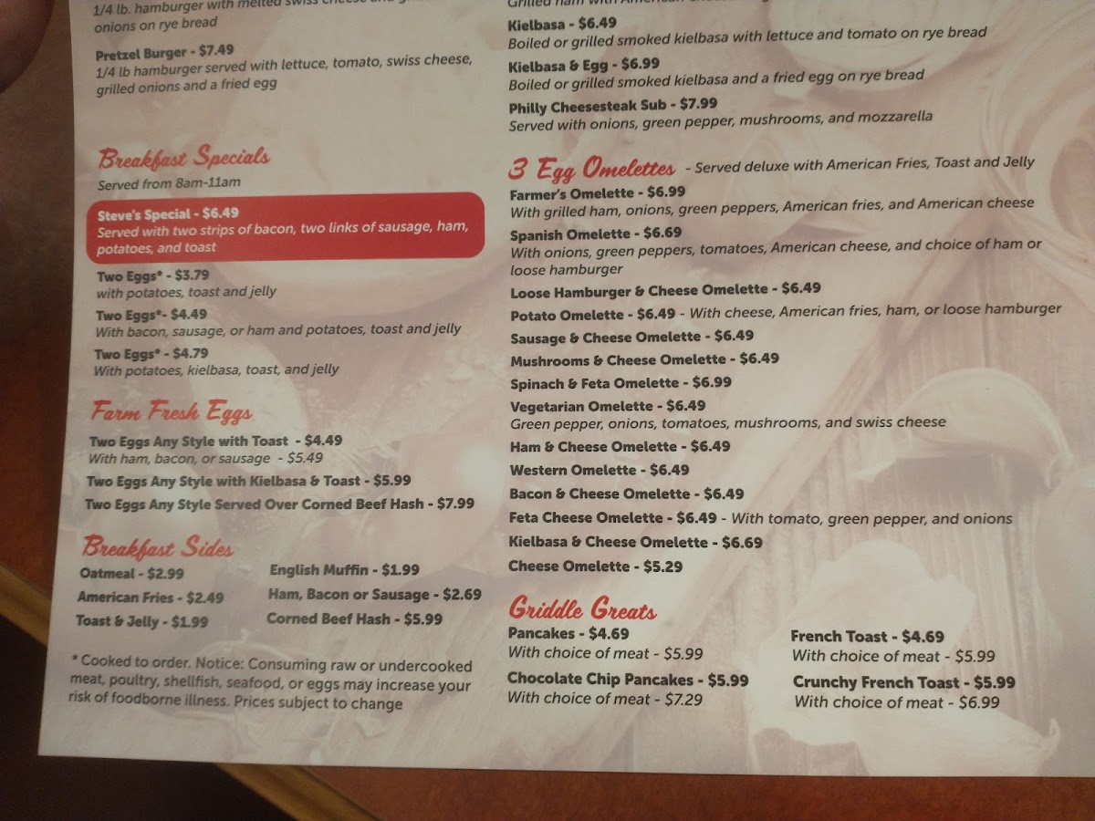 Steve's Family Dining Livonia - 7