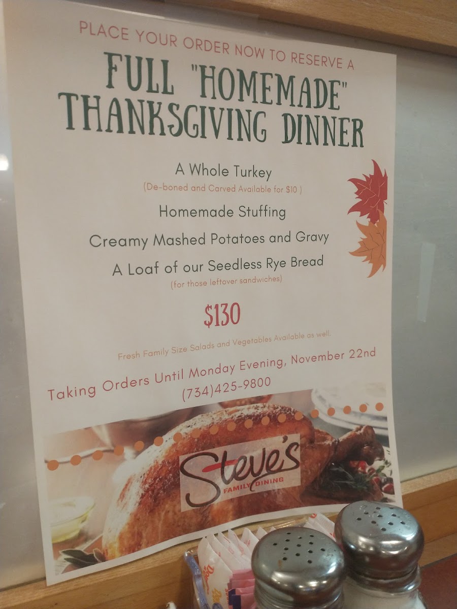 Steve's Family Dining Livonia - 8