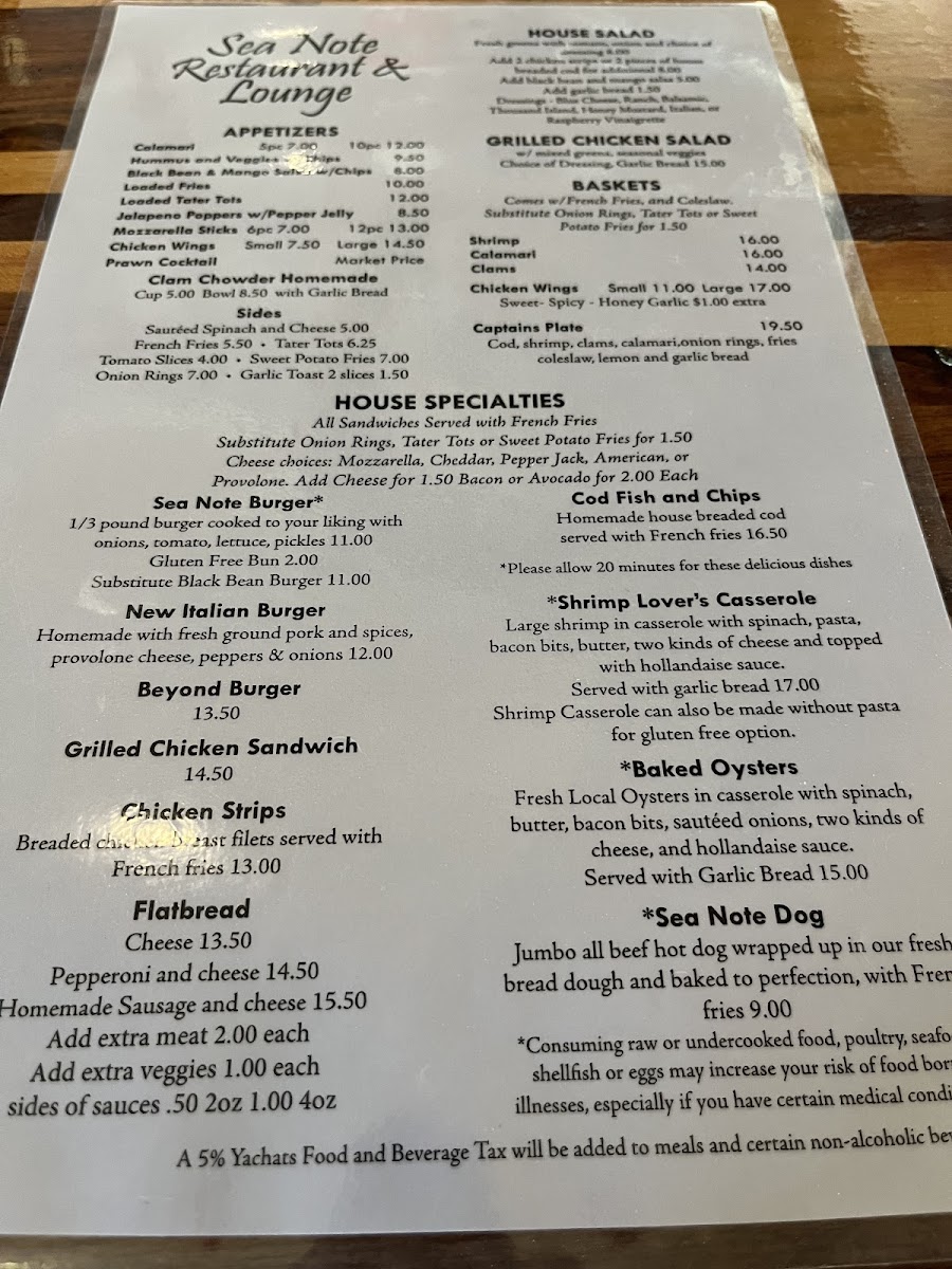 The Sea Note Restaurant & Lounge - 5