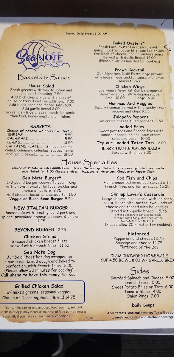 The Sea Note Restaurant & Lounge - 7