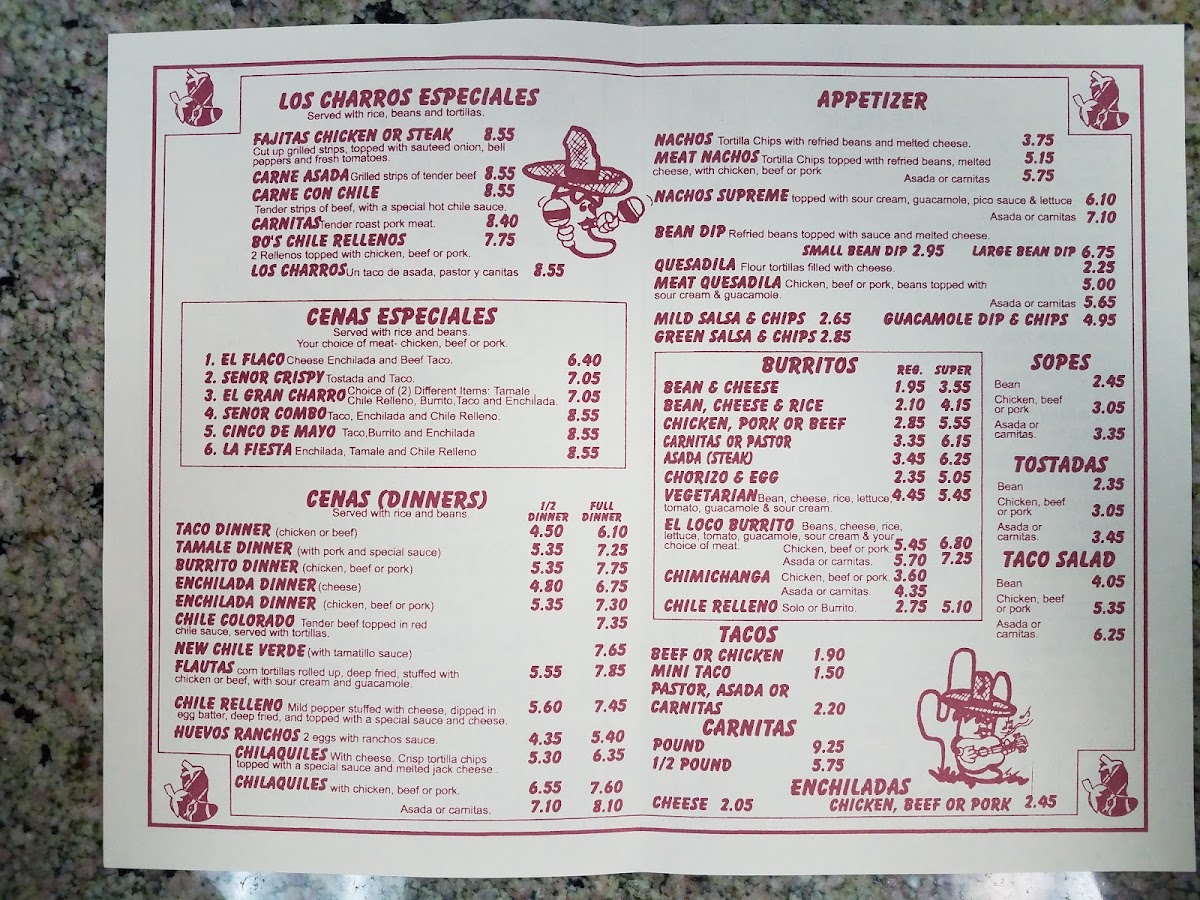 Los Charros Mexican Restaurant - 1